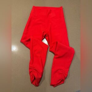 Vibrant Red Leggings